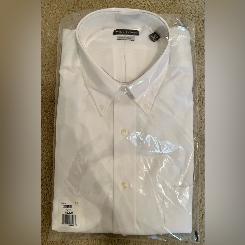 Van Heusen, medium, white